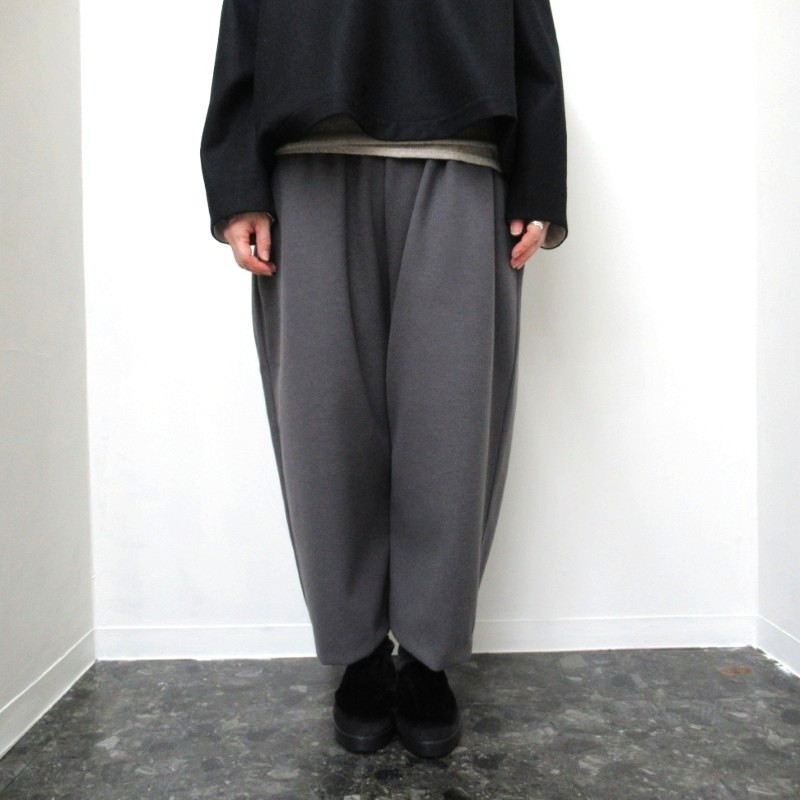 MidiUmi フランネルタッチイージーパンツ /GY91 【日本製】